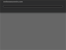 Tablet Screenshot of emileessouvenirs.com